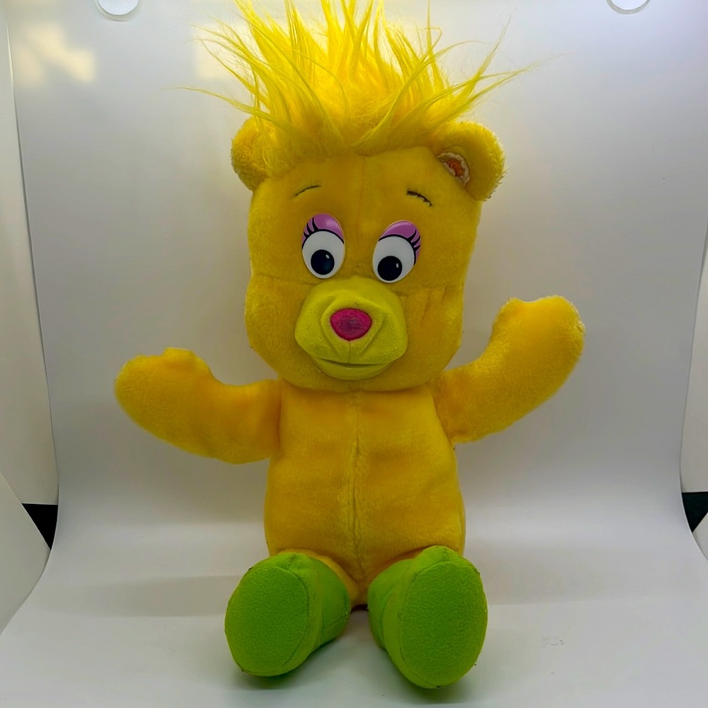 Vtg 85 Gummi Bears Sunni Disney plush
